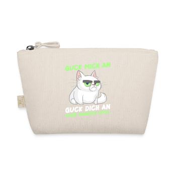 Guck Mich An Ganz Anderes Level Katzen - Bio-Täschchen - Natur - Vorne