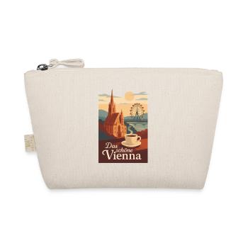 Das schöne Wien Poster - Bio-Täschchen - Natur - Vorne