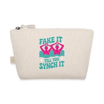 Synchronschwimmen Kunstschwimmen Wassersport - Bio-Täschchen - Natur - Vorne