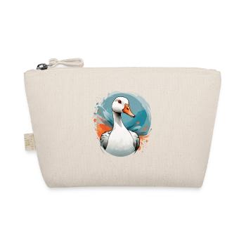 Canard dans un tourbillon de couleurs - Trousse biologique - nature - Devant