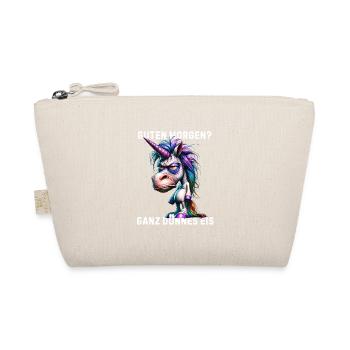 Guten Morgen Ganz Dünnes Eis Unicorn  - Organic Pouch - nature - Front