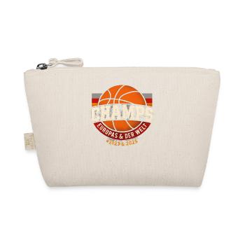 Basketball Champs Deutschland Basketballer  - Bio-Täschchen - Natur - Vorne