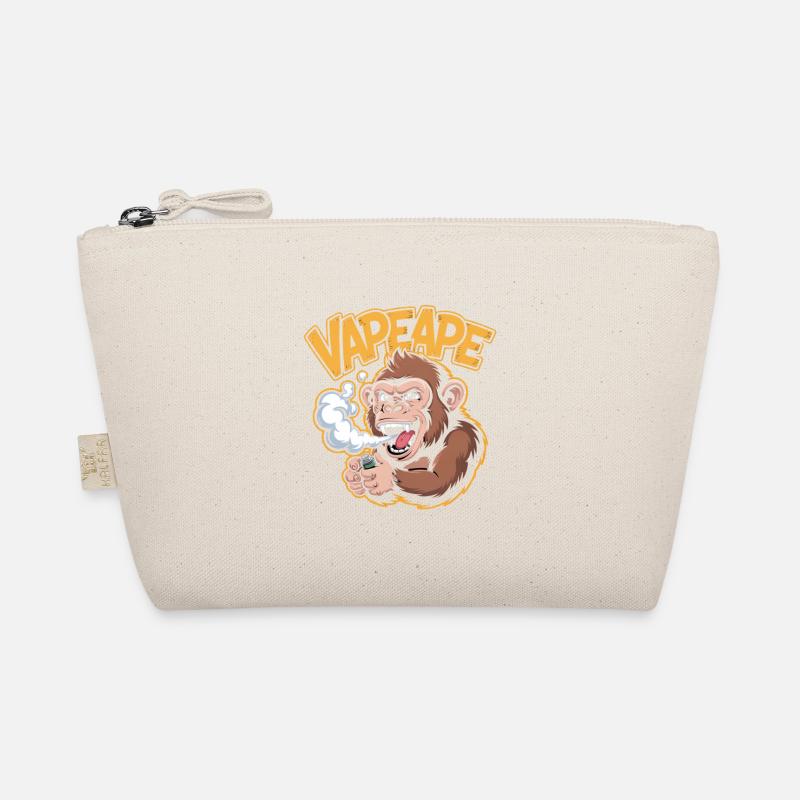 Vape Ape Funny Monkey Vaping Organic Pouch