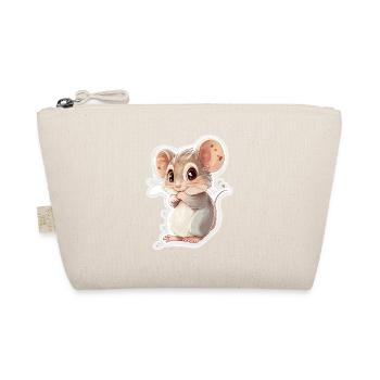 Maus - Bio-Täschchen - Natur - Vorne