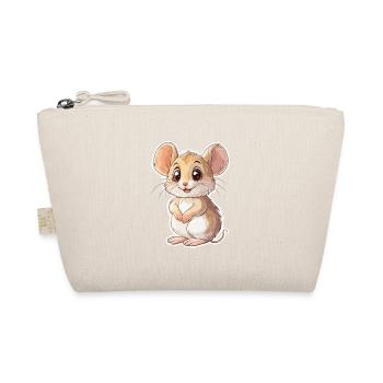 Maus - Bio-Täschchen - Natur - Vorne