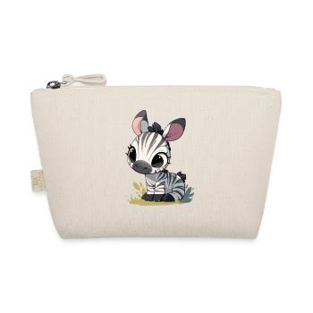 Zebras Zebra - Organic Pouch - nature - Front
