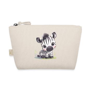 Zebras Zebra - Organic Pouch - nature - Front