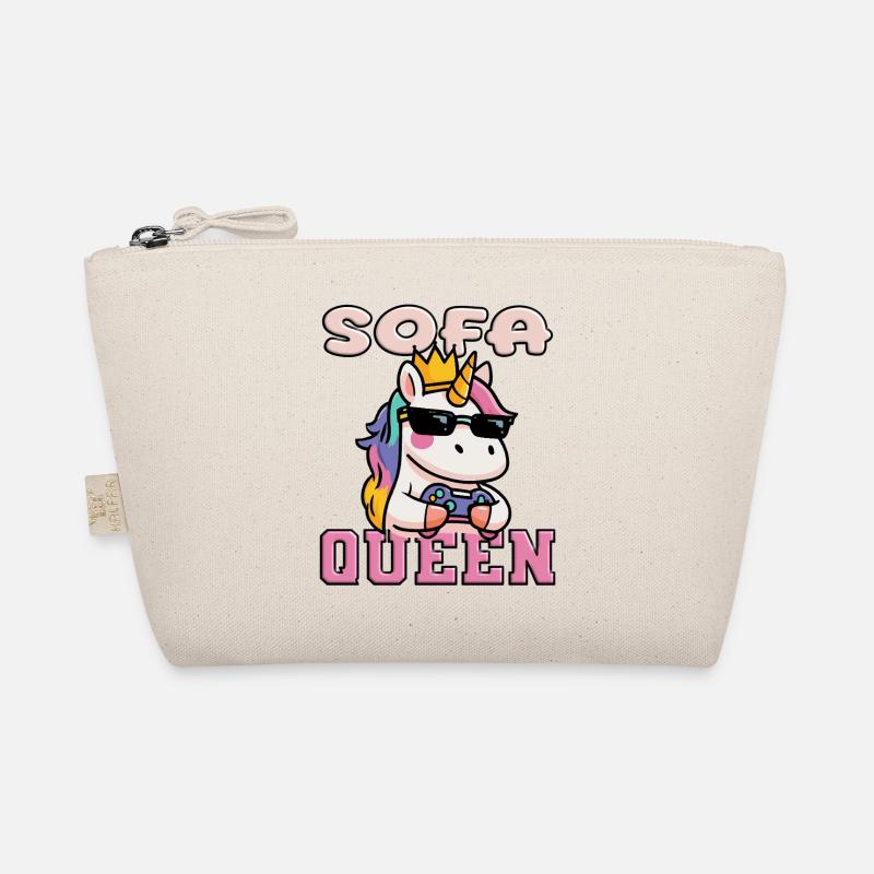 Einhorn die Sofa Queen Bio-Täschchen