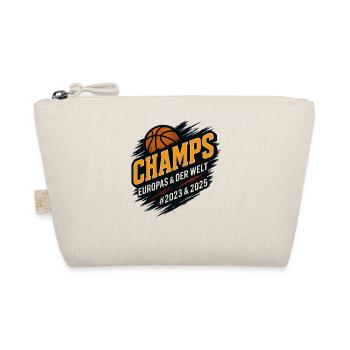 Basketball Champs Deutschland Basketballer  - Bio-Täschchen - Natur - Vorne