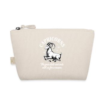 Signe du zodiaque Capricorne - Trousse biologique - nature - Devant