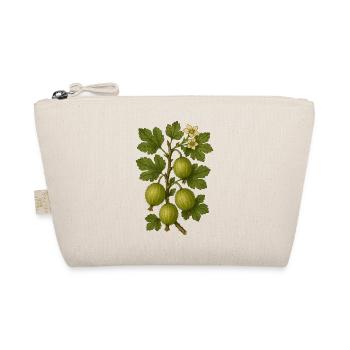 Vintage Gooseberry Botanical Drawing - Organic Pouch - nature - Front
