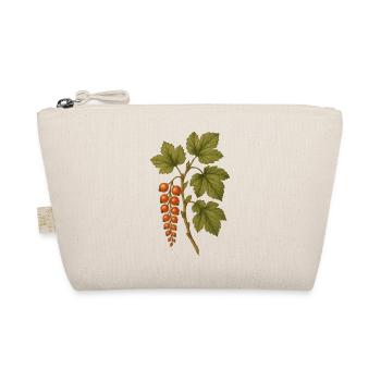 Rote Johannisbeere Botanische Vintage-Kunst - Bio-Täschchen - Natur - Vorne