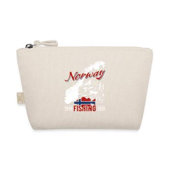 Norway Fishing Tour 2026 - Angler Geschenk - Bio-Täschchen - Natur - Vorne