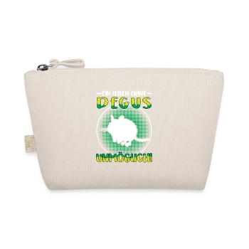 Life without a degu Common degu - Organic Pouch - nature - Front