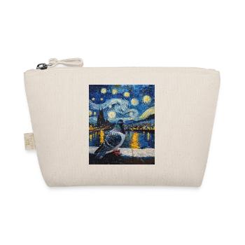 Colombe Oiseau Van Gogh Style Nuit étoilée - Trousse biologique - nature - Devant