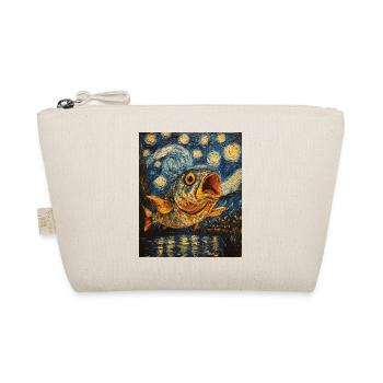Carp Fish Van Gogh Style - Organic Pouch - nature - Front