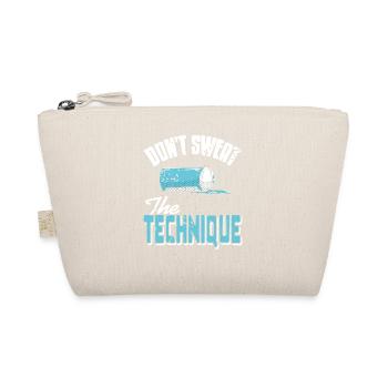 Don't Sweat the Technique Urban Humor Style - Organic Pouch - nature - Front