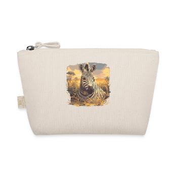 Zebras Zebra - Organic Pouch - nature - Front