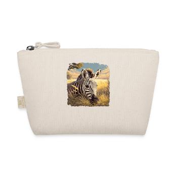 Zebras Zebra - Organic Pouch - nature - Front