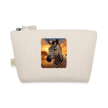 Zebras Zebra - Organic Pouch - nature - Front