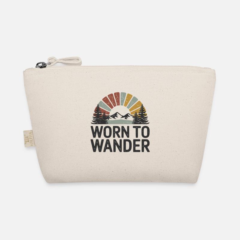 Retro Grunge – Worn to Wander Bio-Täschchen