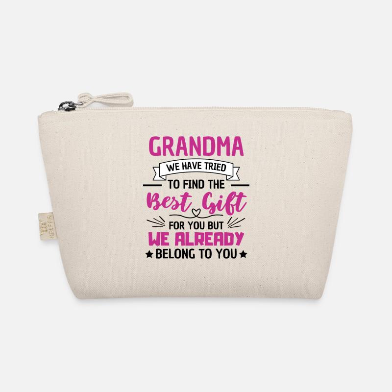 Süße Oma Sagt Großmutter Liebe Bio-Täschchen