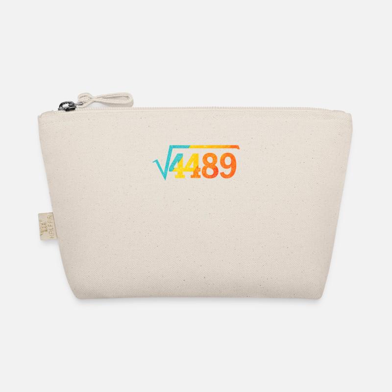 Funny Meme 67, Square Root 4489 - Organic Pouch - nature