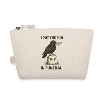 J’ai mis le plaisir dans l’humour rétro de Funeral Crow - Trousse biologique - nature - Devant