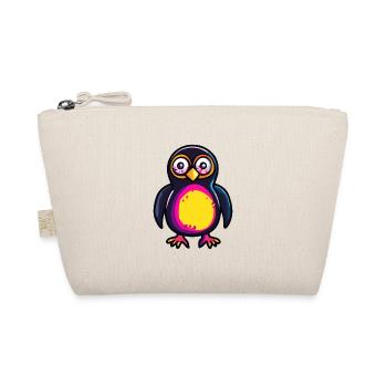 Penguin Halloween Zombie - Organic Pouch - nature - Front