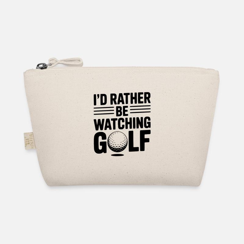 Ich schaue lieber Golf Bio-Täschchen