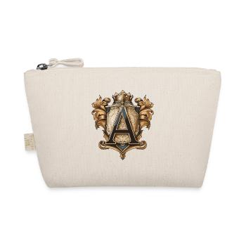 A Letter Name Crown - Organic Pouch - nature - Front