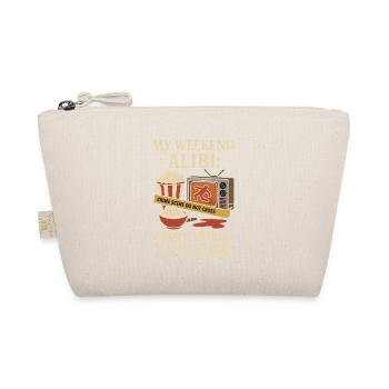 My Weekend Alibi – Films policiers et chemise pop-corn - Trousse biologique - nature - Devant