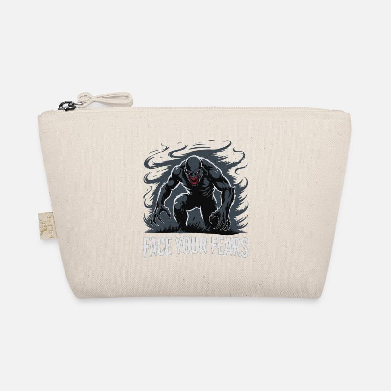 Face Your Fears Monster,  Nightmare. Organic Pouch