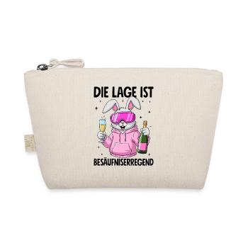 Die Lage Ist Besäufniserregend - Bio-Täschchen - Natur - Vorne