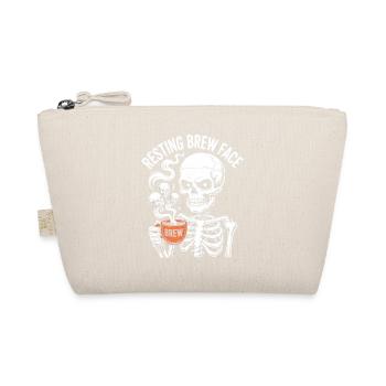 Repos Brew Face Skeleton Café Halloween - Trousse biologique - nature - Devant