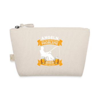 Fishing and Beer: Problem Solving, Angler Saying - Organic Pouch - nature - Front