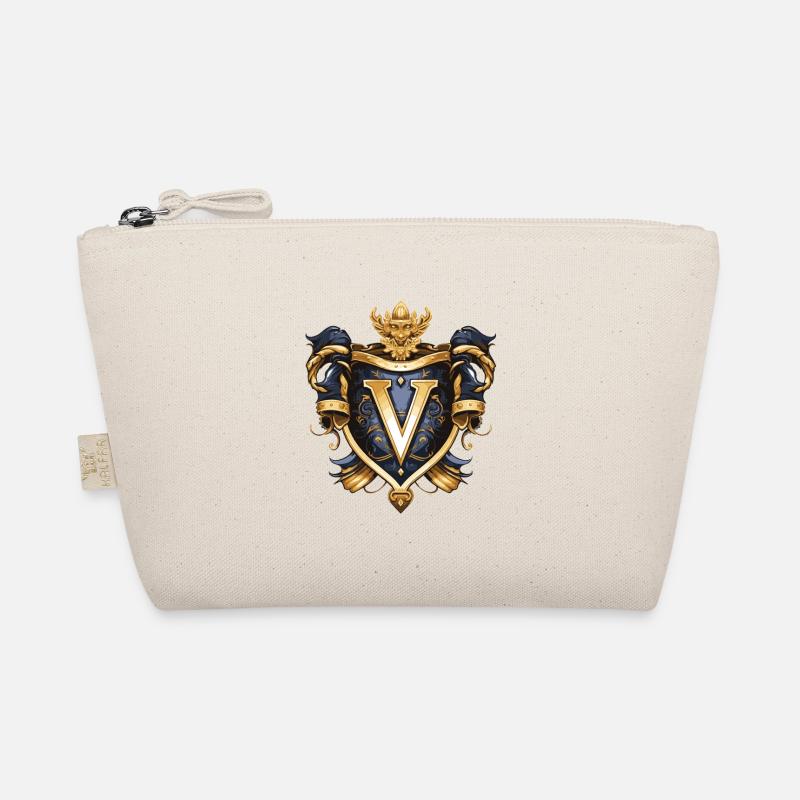 Lettre V Nom Couronne Trousse biologique