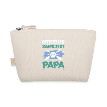 Samoyed Dogs Dad - Organic Pouch - nature - Front