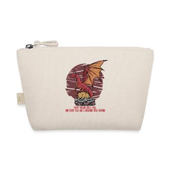European Dragon Mythological Creatures - Organic Pouch - nature - Front