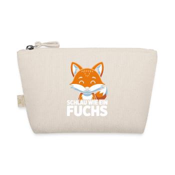 Schlau Wie Ein Fuchs Niedlicher Fuchs - Bio-Täschchen - Natur - Vorne