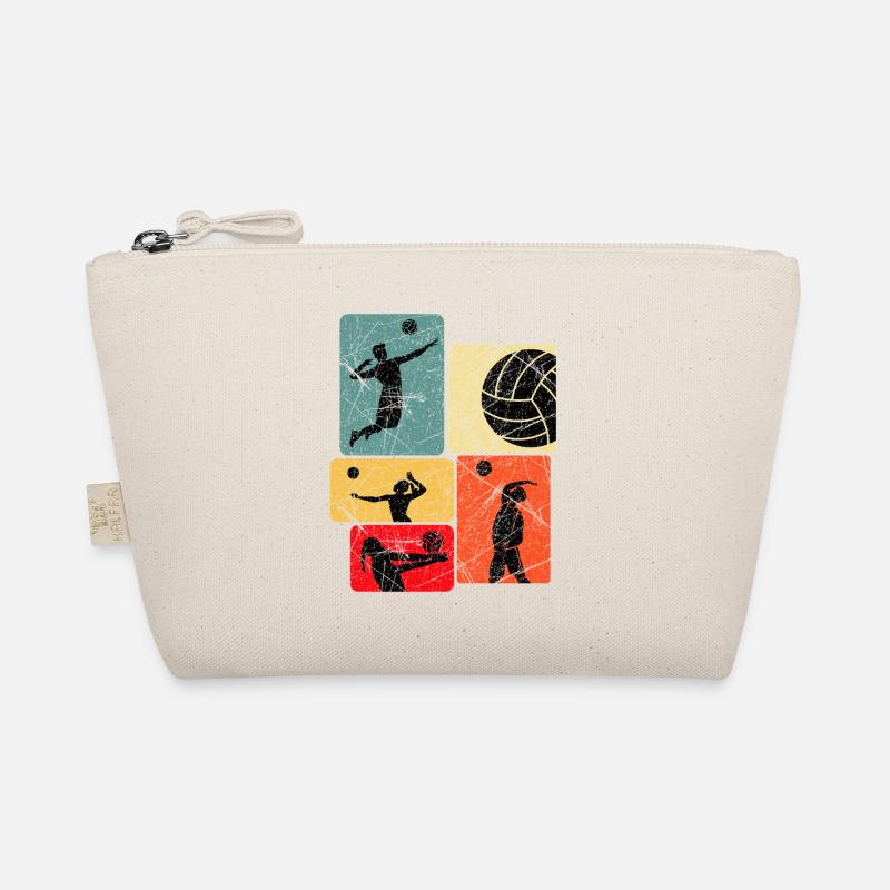 Beach Volleyball Volleyball Player Organic Pouch