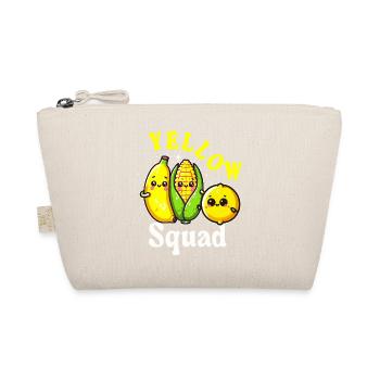 Squad Yellow Kawaii Fruit - Organic Pouch - nature - Front
