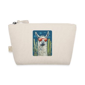Lama - Bio-Täschchen - Natur - Vorne