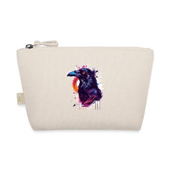 Color Explosion Raven Neon Splash - Organic Pouch - nature - Front