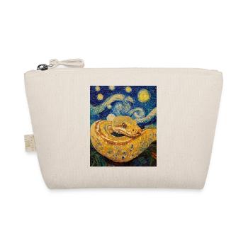 Serpent Python Style Van Gogh Nuit étoilée - Trousse biologique - nature - Devant