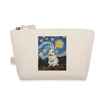 Lapin Lapin Lapin Van Gogh Style Nuit étoilée - Trousse biologique - nature - Devant