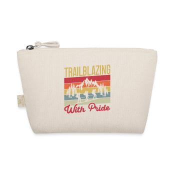Girl Scout Leader Trailblazing Whit Pride Scout - Organic Pouch - nature - Front