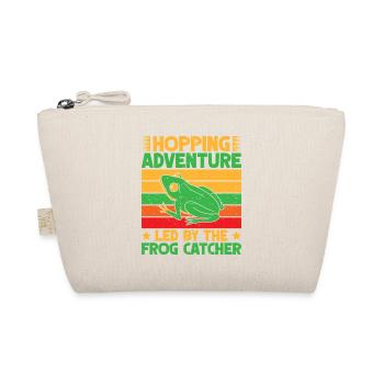 Frog Catcher Hopping Adventure Frog - Bio-Täschchen - Natur - Vorne