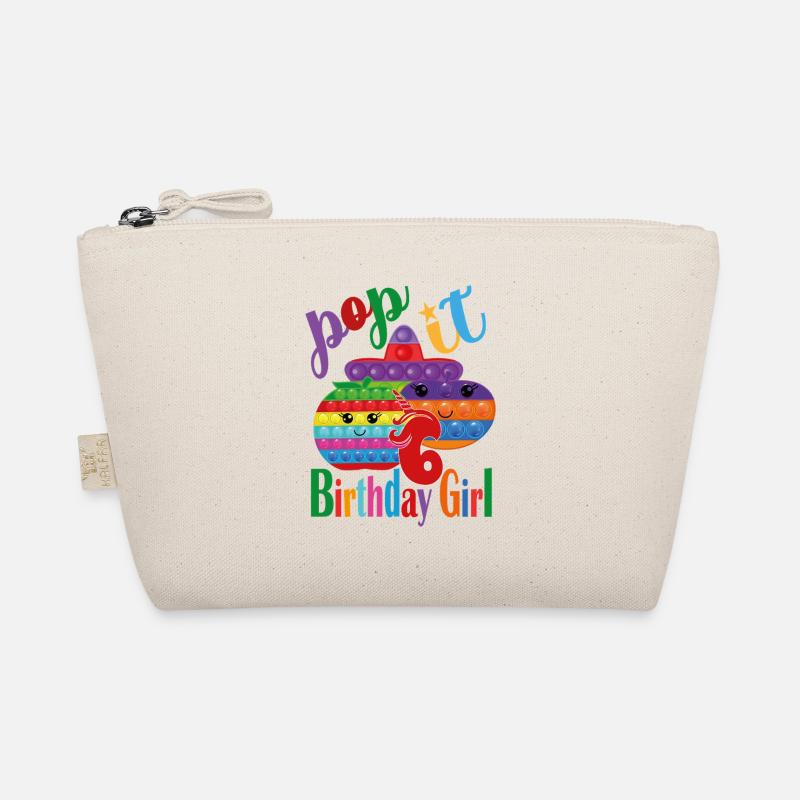pop it Fille d’anniversaire 6 Trousse biologique