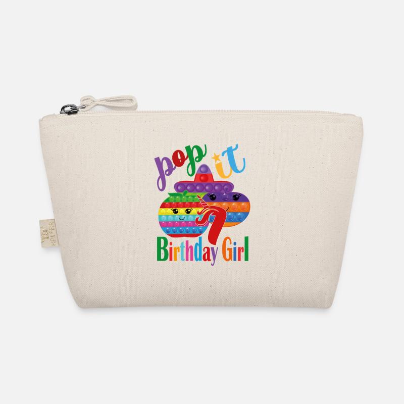 pop-it Geburtstagskind 7 Bio-Täschchen